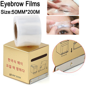 ฟิล์มพลาสติกห่อคิ้ว ขนาด 50 มม. x 200 ม. พร้อมกล่องจ่ายฟิล์ม กันน้ำ สำหรับใช้ในเชิงพาณิชย์ - Product Image 2