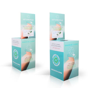 Tempat Sampah Promosi Supermarket dari Karton Persegi untuk Display Kosmetik dan Cat Kuku - Product Image 6