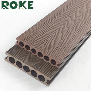 Precio de tarima de compuesto de madera y plástico (WPC) para exteriores de la fábrica ROKE, suelo laminado de WPC. - Product Image 3
