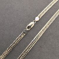 Chaîne cubaine en argent sterling S925 de 5 mm à coupe diamant, 8 maillons, 3 fermoirs, style hip-hop, pour hommes, vente en gros, bijoux fins