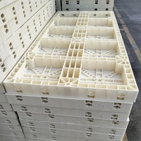 JNZ Panneau de coffrage en plastique pour colonne, design moderne et durable, matériau de construction en béton, cadre de moule