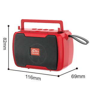 ZQS-B105 迷你方形低音炮无线<span class=keywords><strong>HIFI</strong></span>立体声便携式金属音箱 - Product Image 3