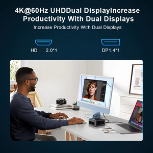Oculink Mini <span class=keywords><strong>PC</strong></span> AMD Ryzen 7 7840HS & R7 8845HS USB4.0 2x2,5G LAN 2xPCIe4.0 2xDDR5 Win11 Mini ordenador - Product Image 6