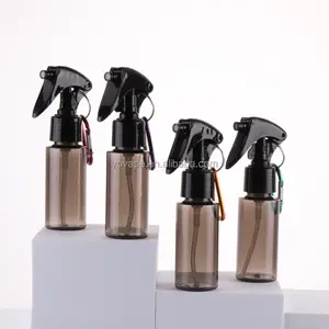 Transparent black disinfect liquid 60ml 100ml 120ml 200ml 2oz 4oz 2 oz Perfume pump Trigger Mouse Spray fine mist Plastic Bottle