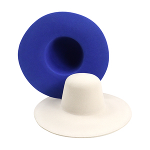 Chapeau en feutre 100% fourrure de lapin, vente en gros, fait main, réglable, à large bord, vintage, uni, formel, unisexe, pour l'extérieur, décontracté, sportif - Product Image 4