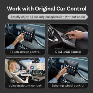 กล่อง AI P3 Carplay แอนดรอยด์ AI ไร้สาย8 + 128G สำหรับรถยนต์มัลติมีเดียกล่อง AI เปิดตัวใหม่ - Product Image 3