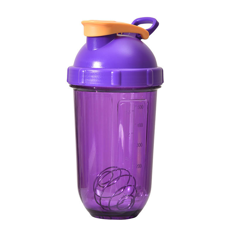 600ML PP Shaker Bottle-Purple