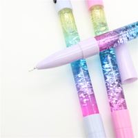 Stylo liquide lumineux coloré pour étudiants, stylo féerique, stylo liquide flash pour étudiants