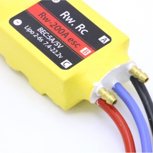 2-6S 30A 50A 80A 100A 200A <strong>ESC</strong> 5V/3A 5V/5A UBEC Brushless Speed Controller <strong>ESC</strong> for RC Boat UBEC 200A/S - Product Image 6