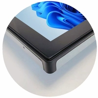 Tablette industrielle de 18.5 pouces de large tension écran Android intégré tout-en-un stock de panneau de PC industriel disponible