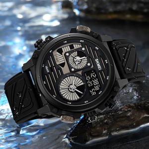 Montre Homme SKMEI 2202 di lusso coppia orologio LED retroilluminazione impermeabile ombrello corda cinturino Logo personalizzato Relojes Para Parejas - Product Image 2