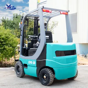 Youert taşınabilir marka yeni açık pil işletilen küçük teleskopik mini elektrikli forklift satılık 2 ton 3 ton fiyatları