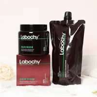 Маска для волос, состоящая из органического и натурального масла Ши с дополнительным маслом арганы от Labochy