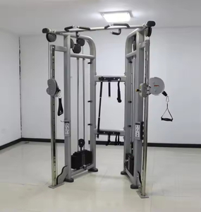 Equipo de <span class=keywords><strong>Gimnasio</strong></span> Comercial, Máquina Multifuncional de Musculación, Estación de Ejercicio Ajustable con <span class=keywords><strong>Polea</strong></span> Doble, Material de Acero - Product Image 2