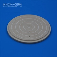 INNOVACERA HTCC ESC de type Coulomb, mandrin électrostatique en nitrure d'aluminium (AlN), chauffage en nitrure d'aluminium (AlN) pour application MOCVD