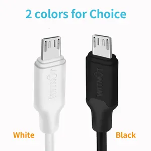 WITNUT hızlı şarj mikro USB kablosu Sync veri kablosu cep telefonu için USB şarj kablosu