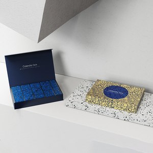 Boîte à rabat personnalisée <span class=keywords><strong>calendrier</strong></span> de l'<span class=keywords><strong>avent</strong></span> boîte en carton emballage cadeau <span class=keywords><strong>bijoux</strong></span> cosmétiques - Product Image 4