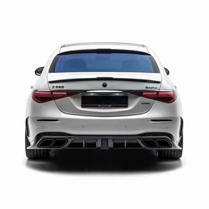 ชุดแต่งคาร์บอนไฟเบอร์สไตล์ MSY สำหรับ Mercedes S-Class W223 รุ่นใหม่ อัพเกรด ลิ้นหน้า สเกิร์ตข้าง ดิฟฟิวเซอร์ สปอยเลอร์ ท่อไอเสีย - Product Image 3
