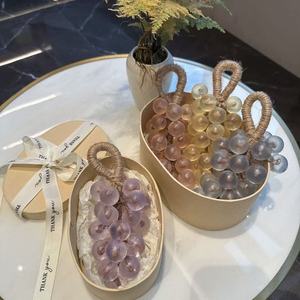 <span class=keywords><strong>Savon</strong></span> Artisanal <span class=keywords><strong>Transparent</strong></span> en Forme de Grappe de Raisins avec Menthe, Exfoliant, Hydratant, Contrôle du Sébum, Parfum Rafraîchissant, Cadeau pour la Journée de la Femme - Product Image 4