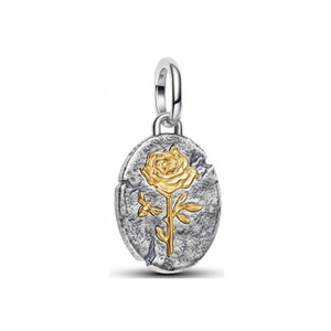 Exclusivo Transfronterizo: Colgante <span class=keywords><strong>de</strong></span> Plata <span class=keywords><strong>de</strong></span> Ley 925 con Baño <span class=keywords><strong>de</strong></span> Oro Grueso y Diseño Animal Vintage, <span class=keywords><strong>Abalorios</strong></span> DIY para Mujer - Product Image 5