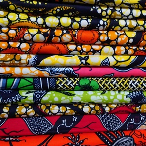 Nouvelle Collection : Tissu Africain Imprimé Hollandais Véritable de Qualité Supérieure, Motif Pailleté, Coton Ankara Véritable Wax - Product Image 5