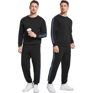 Conjunto Deportivo Personalizado para Hombre, Suave y Transpirable, 2 Piezas, Sudadera y Pantalones de Modal y Algodón, Tallas S-XXL - Product Image 2