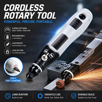 Mini-outil rotatif sans fil 4,2 V avec batterie, mini-meuleuse rechargeable, stylo de gravure électrique pour la sculpture sur bois et le polissage du jade