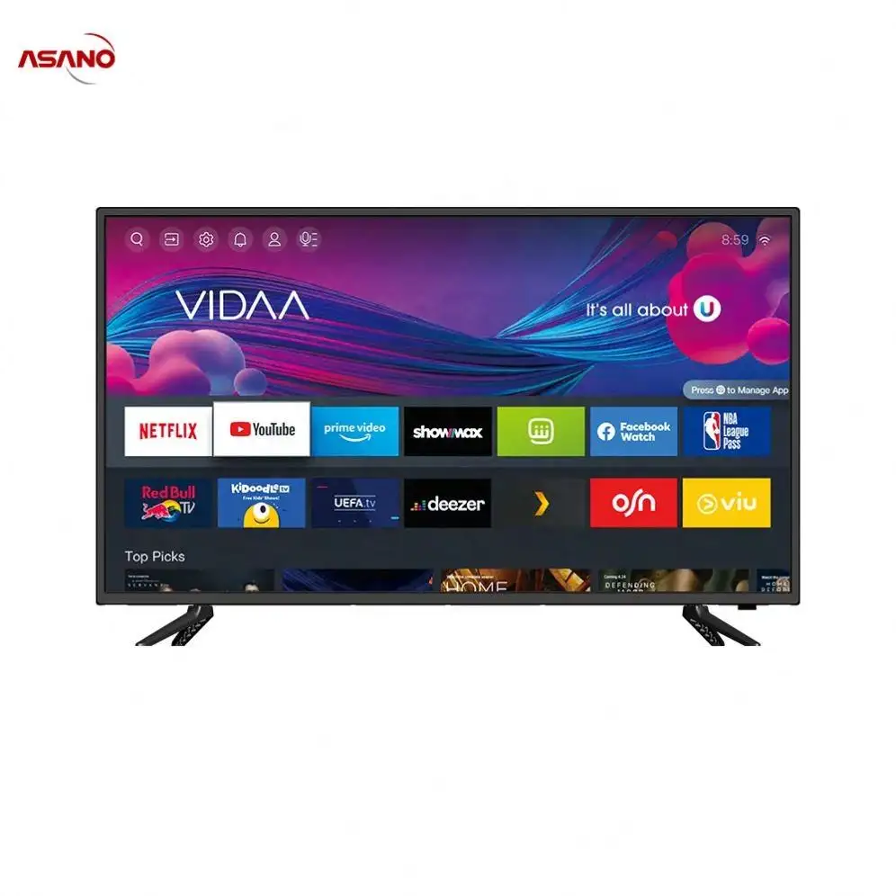 39DN4 High Quality Factory Wholesale price LCD TV 39 Inch LED TV UHD Screen 4K Smart VIDAA Tv