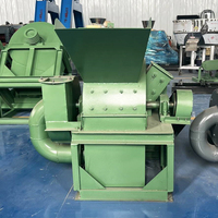 Trituradora de Madera de Aserrín, Máquina Trituradora de Ramas de Madera a Gasolina, Astilladora de Madera Biológica