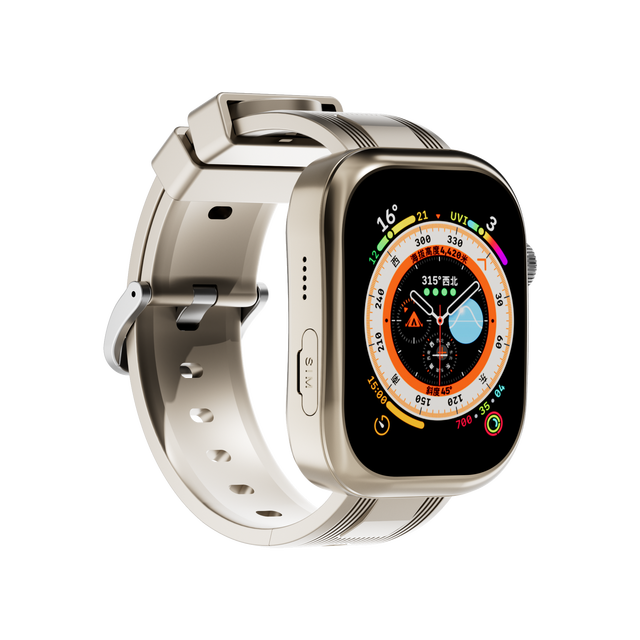 Latest Android Curved OLED Smart Watch for Children Long-lasting Battery Life IP67 Video Call Answer Calls Positioning