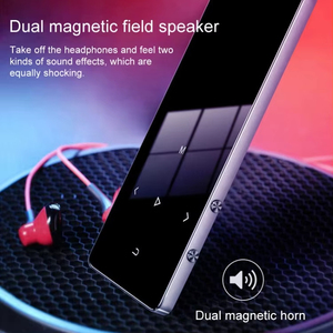 Lecteur <span class=keywords><strong>MP3</strong></span> sans fil portable <span class=keywords><strong>en</strong></span> métal avec écran tactile <span class=keywords><strong>de</strong></span> 1,8 pouce, 16 Go, son HiFi - Product Image 4