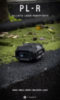 Telémetro Láser Rojo Multifuncional de 800m, Buzzard Optics, Conexión a la Aplicación Móvil Ballistic, Prueba de Velocidad del Viento
