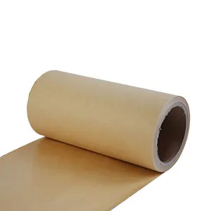 กระดาษซิลิโคนคราฟท์สีเหลืองน้ำตาลแกรมออกแบบได้ตามต้องการใช้ซ้ำได้สำหรับโรงงานกาว