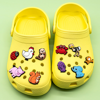 HYBkuaji PVC mode dinosaure boucle chaussure lacets personnalisés boucles pour chaussures accessoires chaussures décorations accessoires