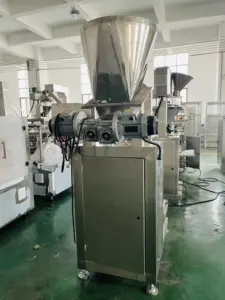 Automatische Rijstverpakkingsmachine 1Kg 2Kg 5 Kilo Stand-Up Roterende Rits Zak Graan Frietzakje Verpakkingsmachine
