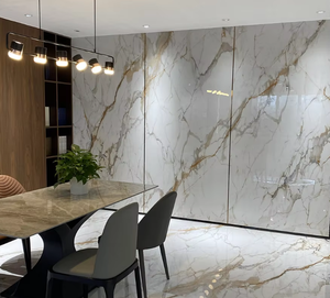 מכירות ישירות מהמפעל של לוחות <span class=keywords><strong>PVC</strong></span> דקורטיביים דמויי שיש בגודל 1220 מ\\\"מ * 2440 מ\\\"מ, פאנלים לקיר לחדרי אמבטיה - Product Image 3