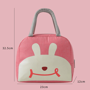 Functional Pattern Cooler <b>Lunch</b> <b>Box</b> Portable Insulated Canvas <b>Lunch</b> <b>Bag</b> Thermal Food Picnic <b>Lunch</b> <b>Bags</b> for Women Kids - Product Image 6