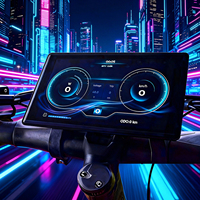 H8 [Haytrix] Kit Konversi Sepeda Listrik Elektronik Layar LCD Speedometer untuk Sepeda Jalan dengan Tahan Air IP65