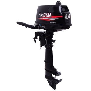 HANGKAI 외부 엔진 5마력 2행정 외부 모터 낚시 보트 모터 102CC CDI 수냉 시스템 - Product Image 1