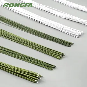 20 Yards Green Metallic Twist Covered Wire for Crafts Flower 