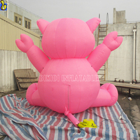 Cochon gonflable de bande dessinée, ballon géant, ballon publicitaire gonflable K2032-1