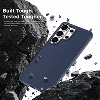 Étui tissé MOCOME Tech pour Samsung Galaxy S26 Ultra S26 Plus S25 Ultra avec protection de l'appareil photo, étui magnétique fin en tissu