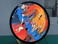 AUO P157RAN02.0 Asli 15,7" Modul LCD Bulat Suhu Lebar IPS 960×960 700nits