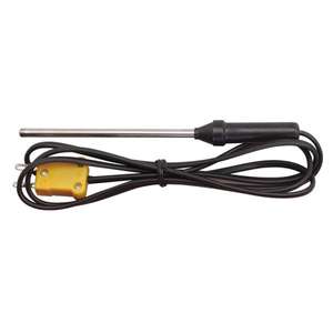 Sonda Termopar Tipo K Fervi de 500 mm de Acero Inoxidable para Medición de Temperatura Ambiente o por Inmersión - Product Image 1