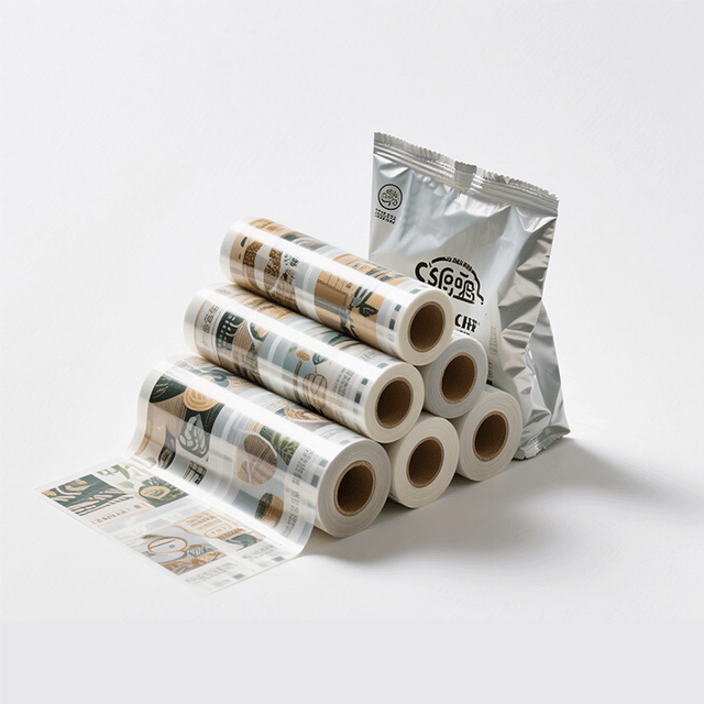 Wholesale Factory Automatic Packaging High Quality Color Printed Composite Mask Packaging Roll Film Plastic Bag
