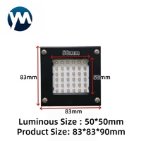 Lámpara de Inspección UV LED Recargable de 100W, Profesional para Pintura de Automóviles, Luz de Secado UV Portátil de Alta Potencia