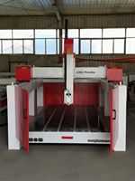 Machine de sculpture CNC 3D à 4 axes avec système de contrôle NC Studio pour la gravure sur bois et la sculpture sur mousse EPS