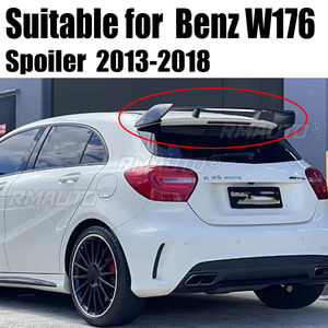 สปอยเลอร์หลังคาสำหรับรถยนต์เมอร์เซเดส-เบนซ์ เอ-คลาส W176 ปี 2013-2018 รุ่นแฮทช์แบค วัสดุ ABS A160 A180 A200 A250 A45 5 ประตู - Product Image 1