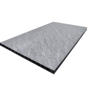 Panel de pared de PVC hueco impermeable a prueba de humedad con diseño de <span class=keywords><strong>roca</strong></span> de lujo para techos de baño del hogar - Product Image 1
