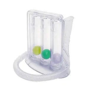 1สามลูกSpirometerสำหรับปกติการหายใจRestoredการฝึกอบรม